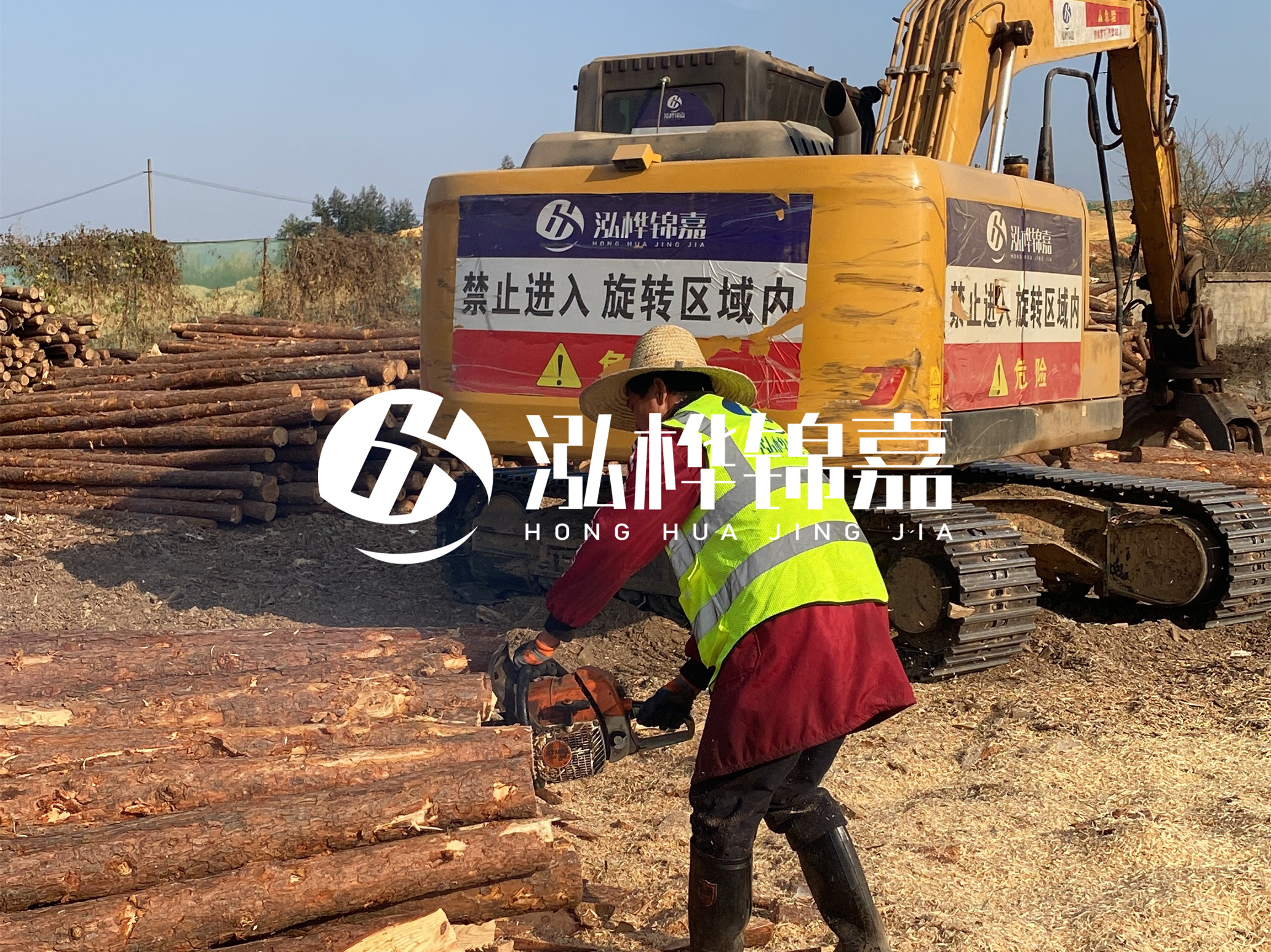 貴州河道木樁廠家泓樺錦嘉 - 松木樁梢徑怎么測(cè)量？